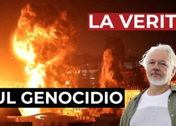 Gaza in fiamme. Julian Assange in primo piano