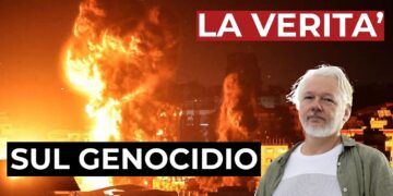 Gaza in fiamme. Julian Assange in primo piano