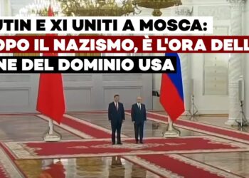 Incontro ufficiale di Vladimir Putin e Xi Jinping