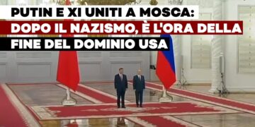 Incontro ufficiale di Vladimir Putin e Xi Jinping