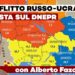 Mappa degli oblast ucraini con Alberto Fazolo in primo piano