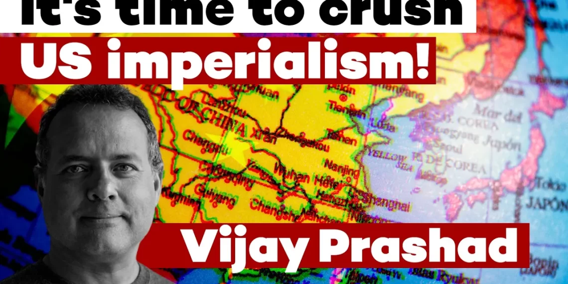 Mappa della Cina, Vijay Prashad in primo piano