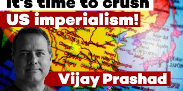 Mappa della Cina, Vijay Prashad in primo piano