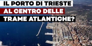 Porto di Trieste visto dall'alto