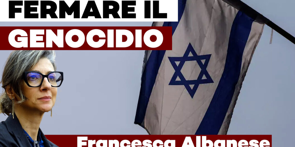 Fermare il.Genocidio – ft Francesca Albanese
