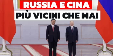 Vladimir Putin e Xi Jinping in una foto ufficiale