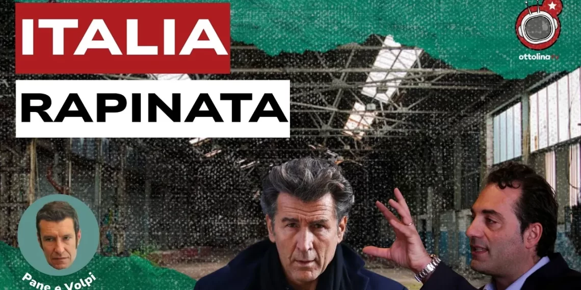 Andrea Pignataro e Antonio Filosa. Una fabbrica abbandonata sullo sfondo