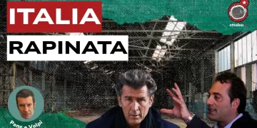 Andrea Pignataro e Antonio Filosa. Una fabbrica abbandonata sullo sfondo