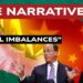 Banconota e bandiera cinese. Larry Fink e Xi Jinping in primo piano
