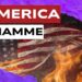 Bandiera degli USA incendiata