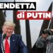 Donald Trump e Vladimir Putin. Missili sullo sfondo