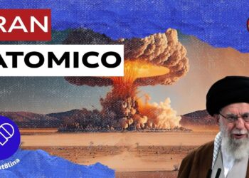 Esplosione atomica. L'Ayatollah Khamenei in primo piano