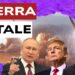 Immagine di guerra. Vladimir Putin, Donald Trump e Xi Jinping in primo piano