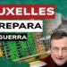 Listino di borsa- Mario Draghi vampiro in primo piano