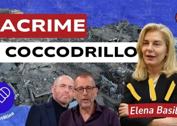 Macerie di Gaza. Corrado Formigli e Elena Basile in primo piano