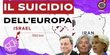 Mappa del Medio Oriente. Mario Draghi, Christine Lagarde e Ursula von der Leyen in primo piano
