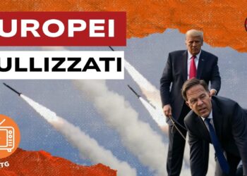 Mark Rutte al guinzaglio di Donald Trump