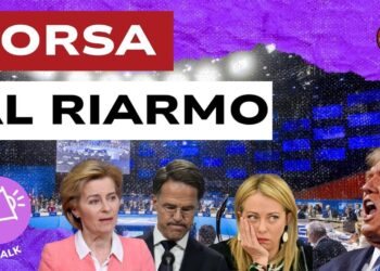 Ursula von der Leyen, Mark Rutte, Giorgia Meloni, Donald Trump