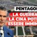 Veduta aerea del Pentagono. Pete Hegseth in primo piano