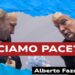 Vladimir Putin e Donald Trump a colloquio. Alberto Fazolo in primo piano