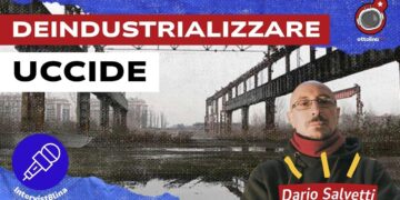 Cantiere abbandonato. Dario Salvetti in primo piano
