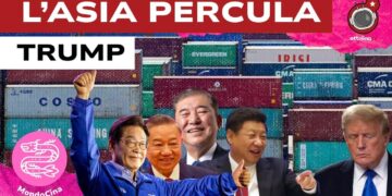 Containers. Leader asiatici e Donald Trump in primo piano