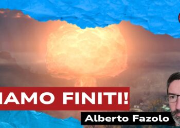 Esplosione atomica. Alberto Fazolo in primo piano