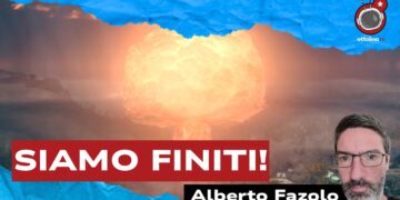 Esplosione atomica. Alberto Fazolo in primo piano