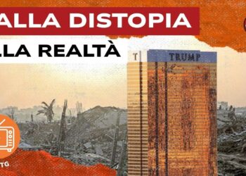 Gaza distrutta con una Trump tower nel mezzo