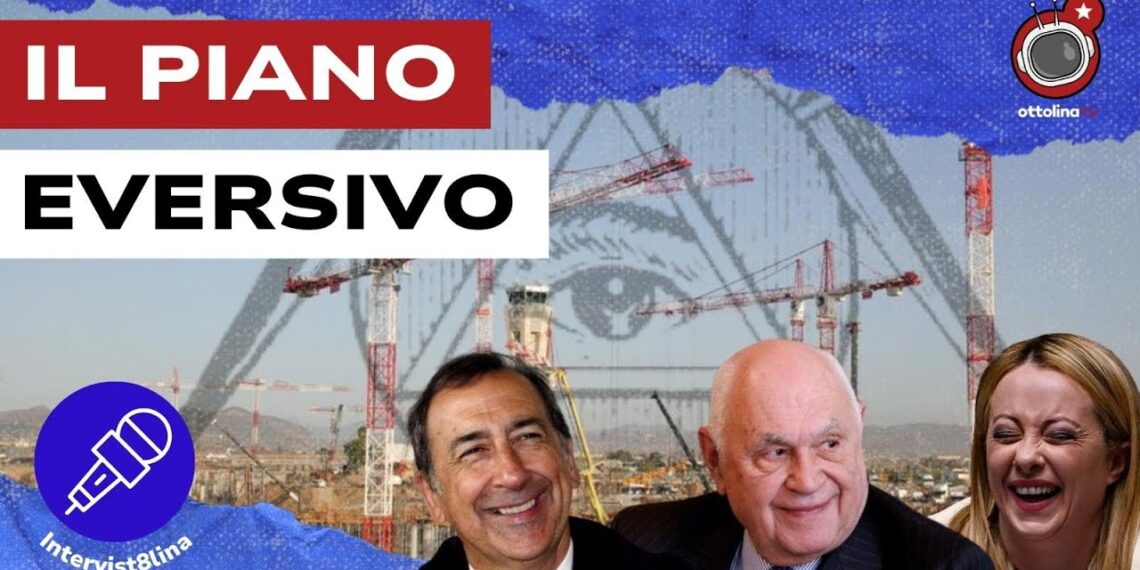 Gru a Milano. Giuseppe Sala, Carlo Nordio e Giorgia Meloni in primo piano