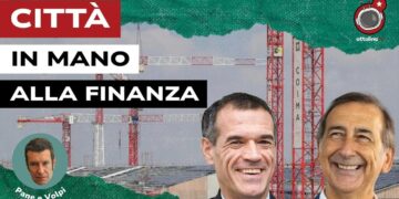 Gru di COIMA a Milano. Carlo Cottarelli e Giuseppe Sala in primo piano