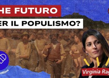 Il Quarto Stato di Giuseppe Pellizza da Volpedo. Virginia Raggi in primo piano