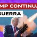 Lancio di un missile. Donald Trump arrabbiato e Vladimir Putin in primo piano