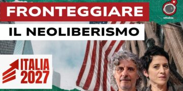 Logo di ITALIA 2027. Pier Giorgio Ardeni e Giorgia Serughetti in primo piano