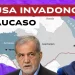 Mappa del Caucaso. Masoud Pezeshkian e Donald Trump in primo piano