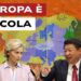 Mappa del mondo. Ursula von der Leyen,Xi Jinping e Vladimir Putin in primo piano