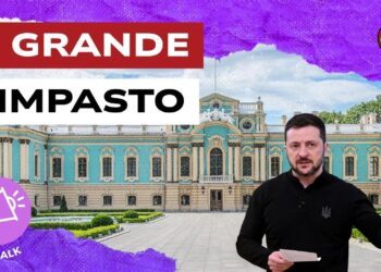 Parlamento ucraino. Volodymyr Zelensky in primo piano