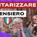 Parte di divisa militare italiana. Angelo D'Orsi e Vania Valoriani in primo piano