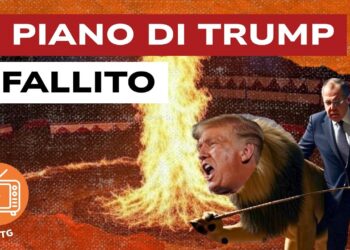 Pista da circo infuocata. Sergej Lavrov tiene il leone Donald Trump al guinzaglio