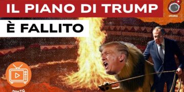 Pista da circo infuocata. Sergej Lavrov tiene il leone Donald Trump al guinzaglio