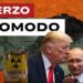 Bidone di rifiuti radioattivi. Donale Trump, Vladimir Putin e Ursula von der Leyen in primo piano