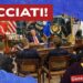 Immagine del summit fra Donald Trump e i leader europei. Giuseppe Germinario in primo piano