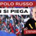 Manifestazione russa. Stefano Orsi in primo piano