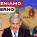 Mappa del Medio Oriente. Benjamin Netanhyau in primo piano, Roberto Iannuzzi a lato
