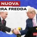 Vladimir Putin e Donald Trump si stringono la mano. Gianandrea Gaiani in primo piano