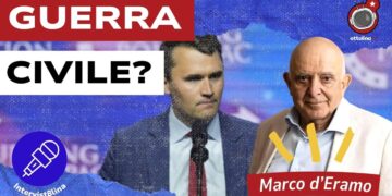 Charlie Kirk e Marco d'Eramo