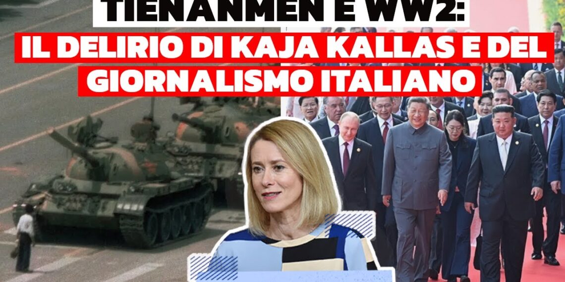 I leader asiatici alla parata di Pechino. Kaja Kallas in primo piano