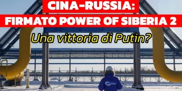 Impianto per il trasporto del gas in Siberia