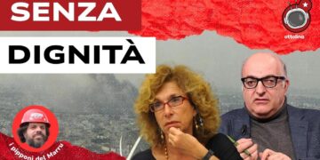 Macerie di Gaza. Fiamma Nirenstein e Mario Sechi in primo piano