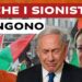 Manifestazione pro Palestina. Benjamin Netanhyau e Giorgia Meloni in primo piano